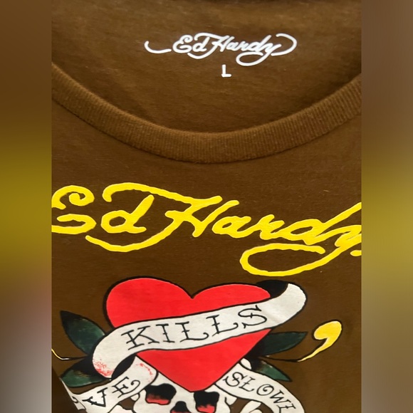 Ed hardy crop top - Picture 3 of 3